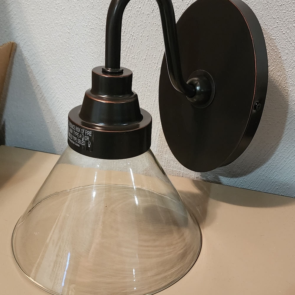 Threshold designed with Studio Mcgee Wall lamp